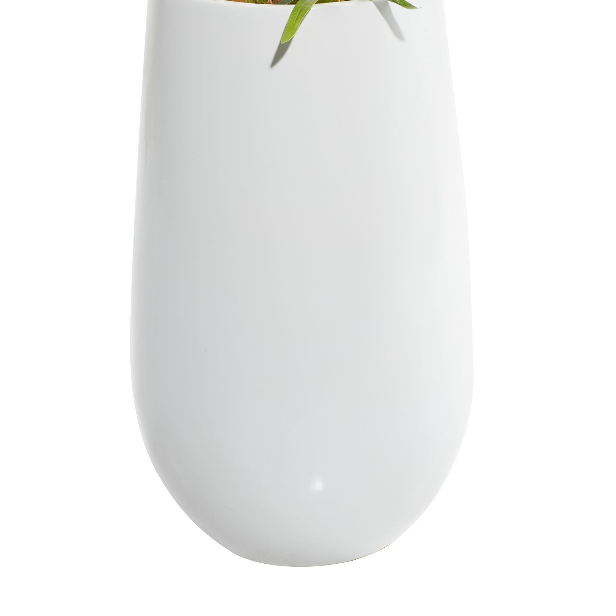 Image 4 Green Bamboo Tree 53 1/2" High Faux Plant in Black Pot more views