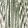 Thumbnail2 of Green Bark Print Pleated Empire Lamp Shade 13x18x12 (Spider) more views