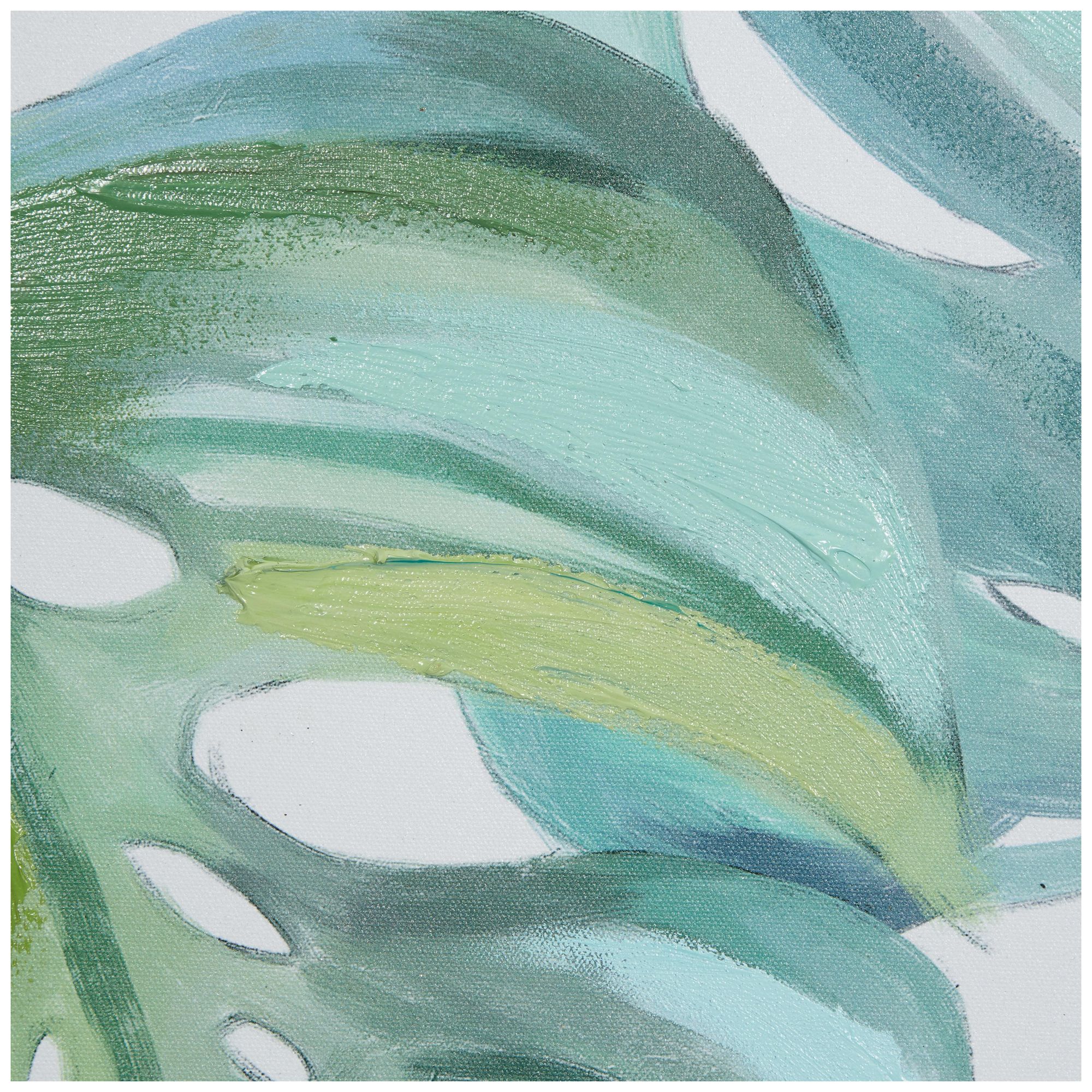 Image 2 Green Canvas Coastal Framed Wall Art, S/2 24"W, 32"H more views