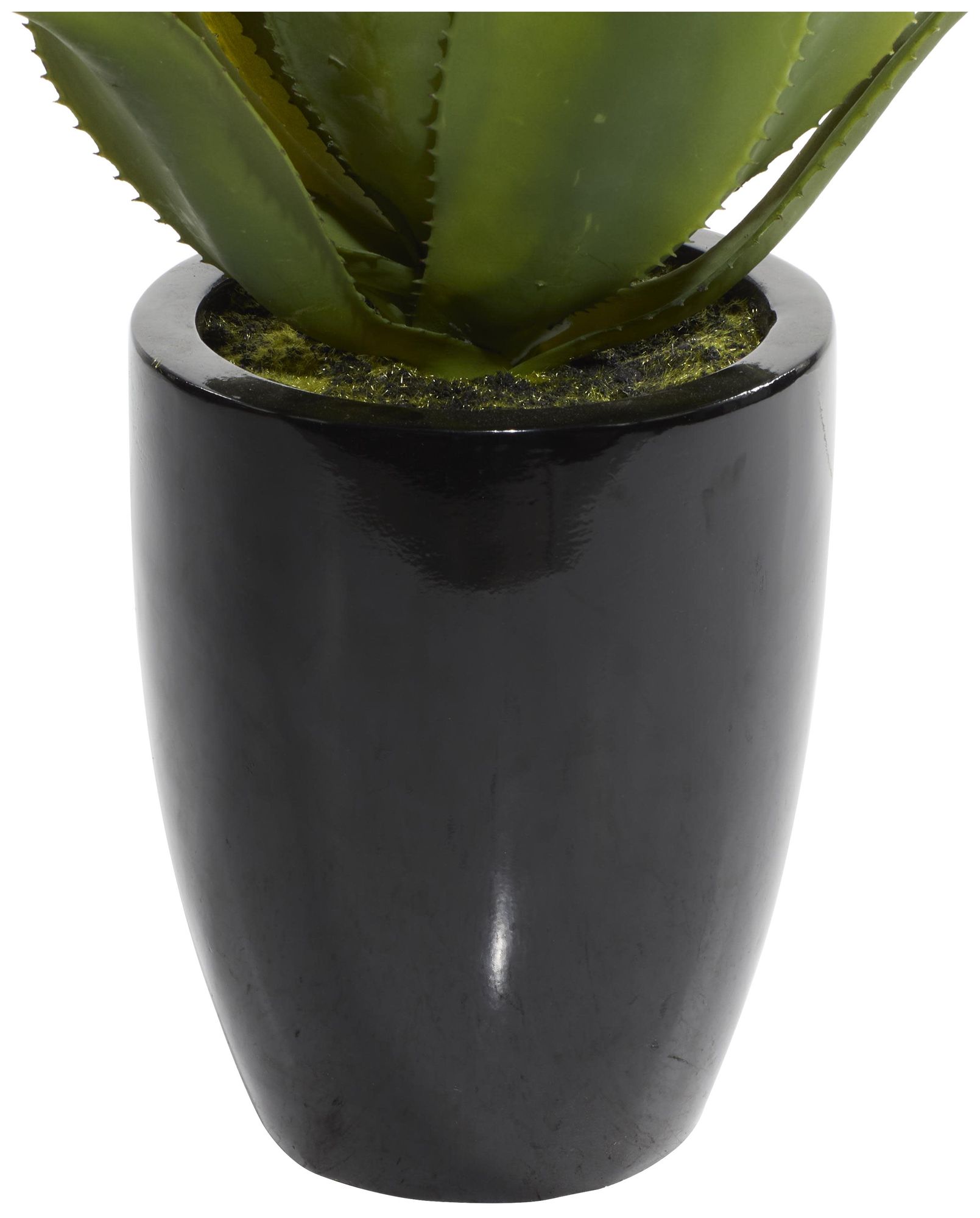 Image 3 Green Faux Foliage Contemporary Artificial Plant, 17" x 16" x 22" more views