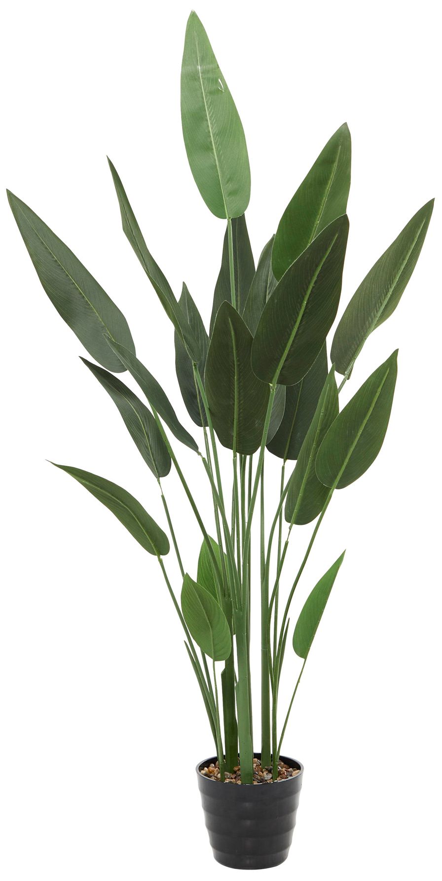 Image 4 Green Faux Foliage Contemporary Artificial Plant, 21" x 21" x 61& more views