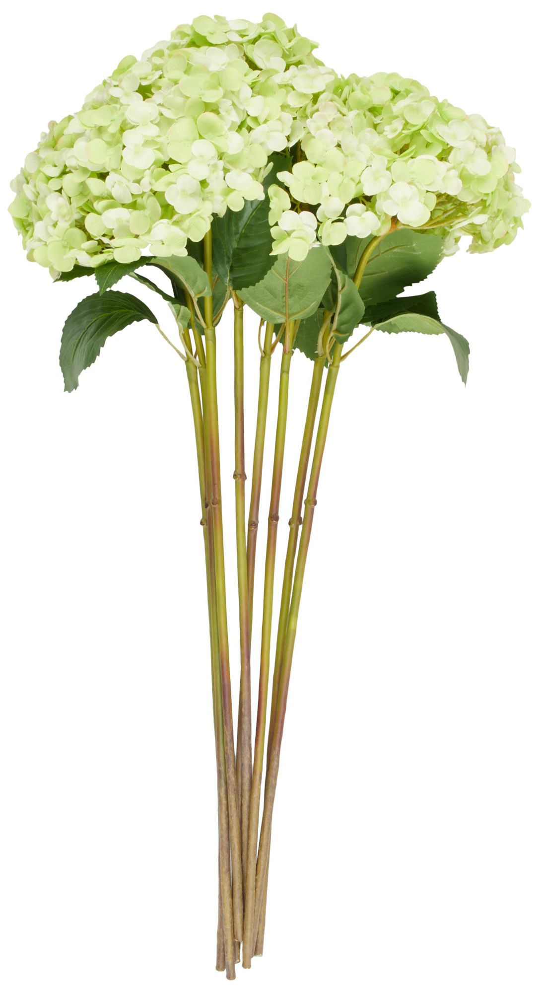Image 5 Green Faux Foliage Traditional Artificial Flower Stem, S/8 33"H more views