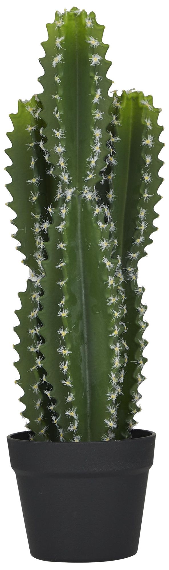 Image 4 Green Faux Foliage Traditional Artificial Plant, 7" x 7" x 23" more views