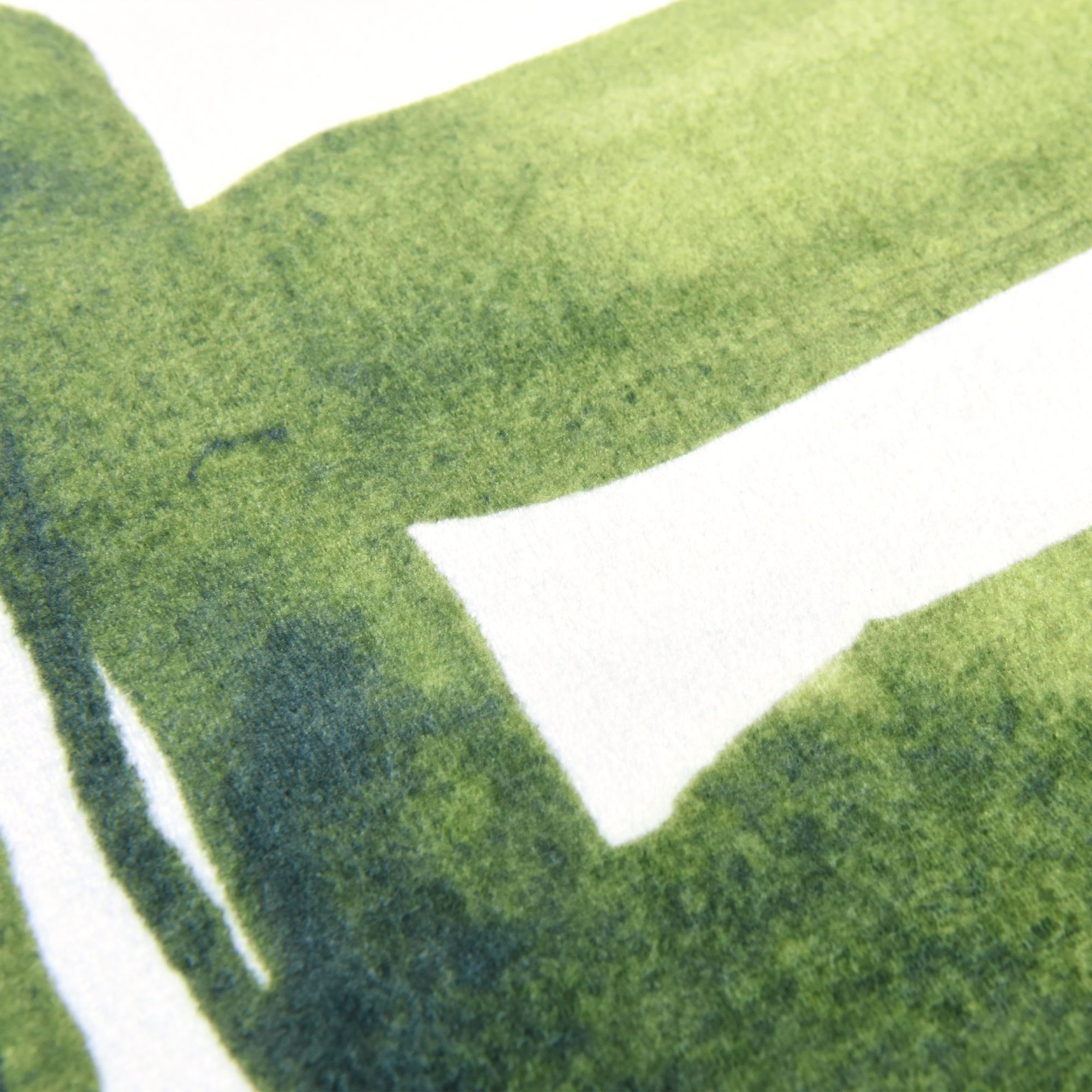 Image 3 Green Labyrinth II Washable Abstract Art Area Rug size 5'x8' more views