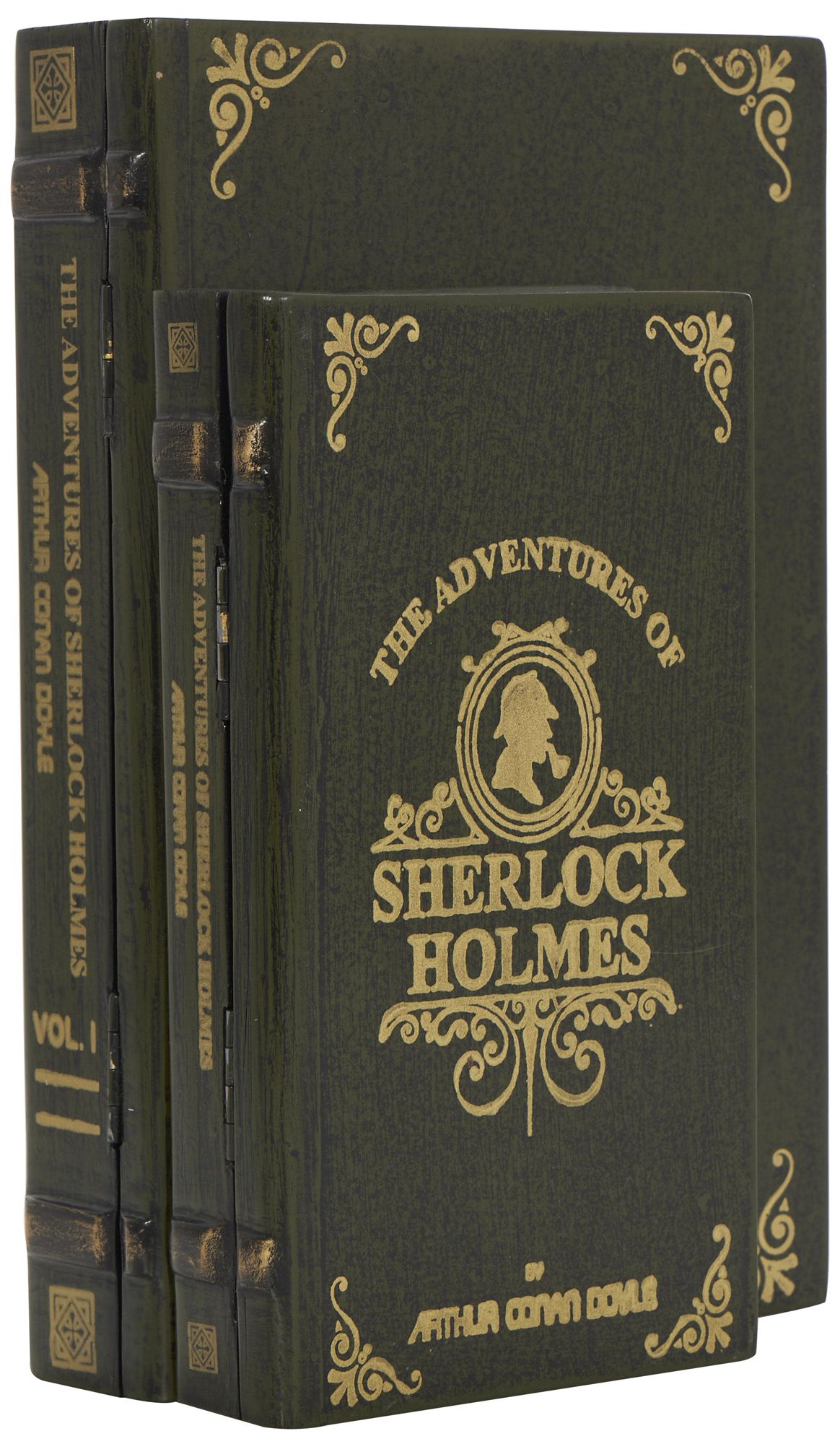 Image 2 Green Mango Wood Traditional Box, S/2 11", 9"H