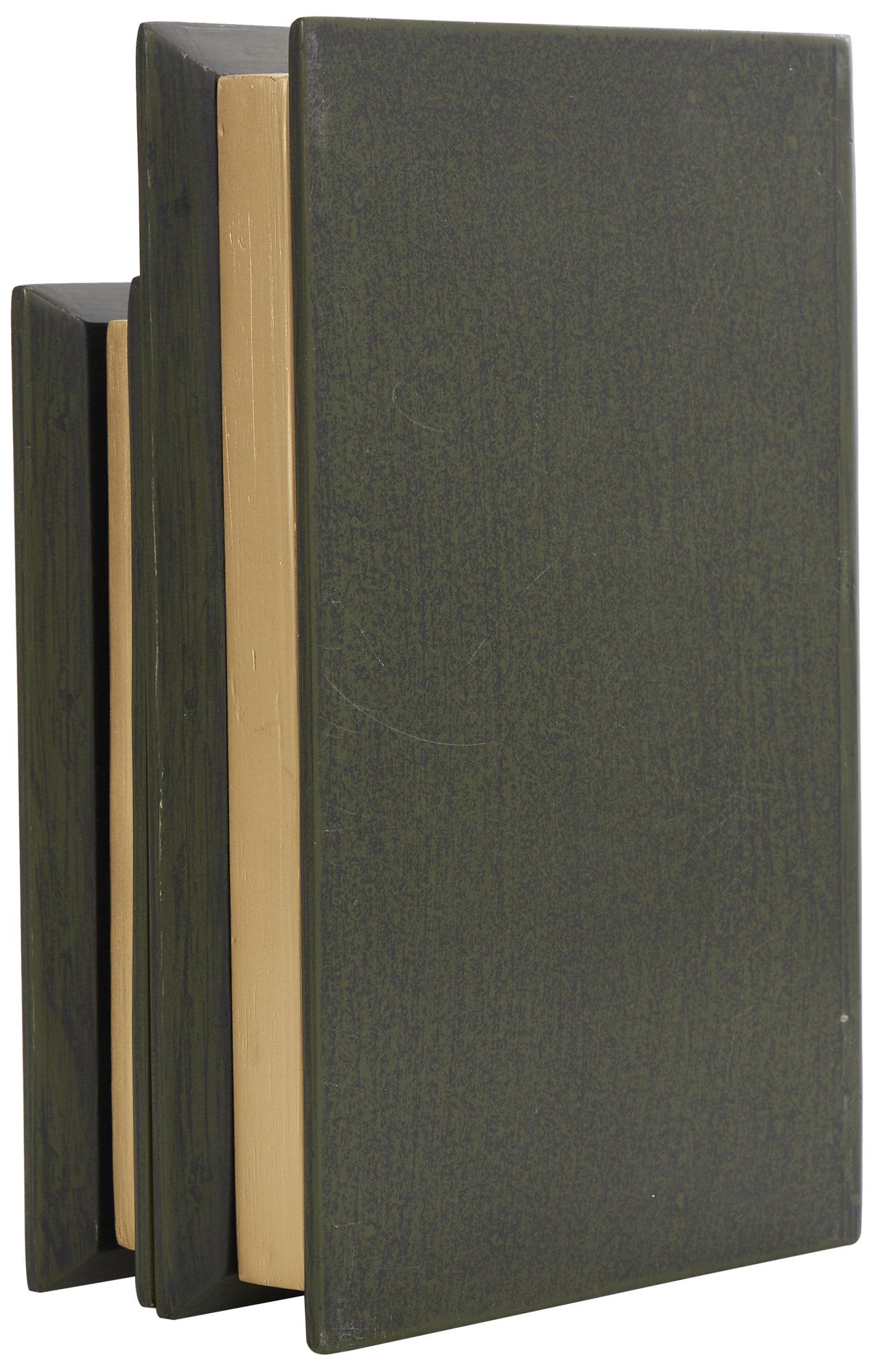 Image 5 Green Mango Wood Traditional Box, S/2 11", 9"H more views