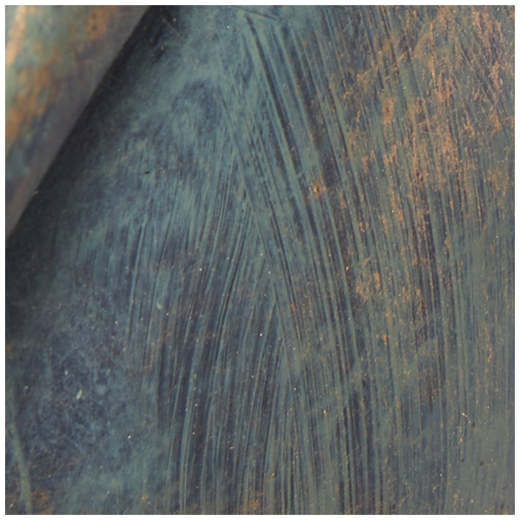 Green Metal Eclectic Garden Sculpture, 24" x 7" x 17"