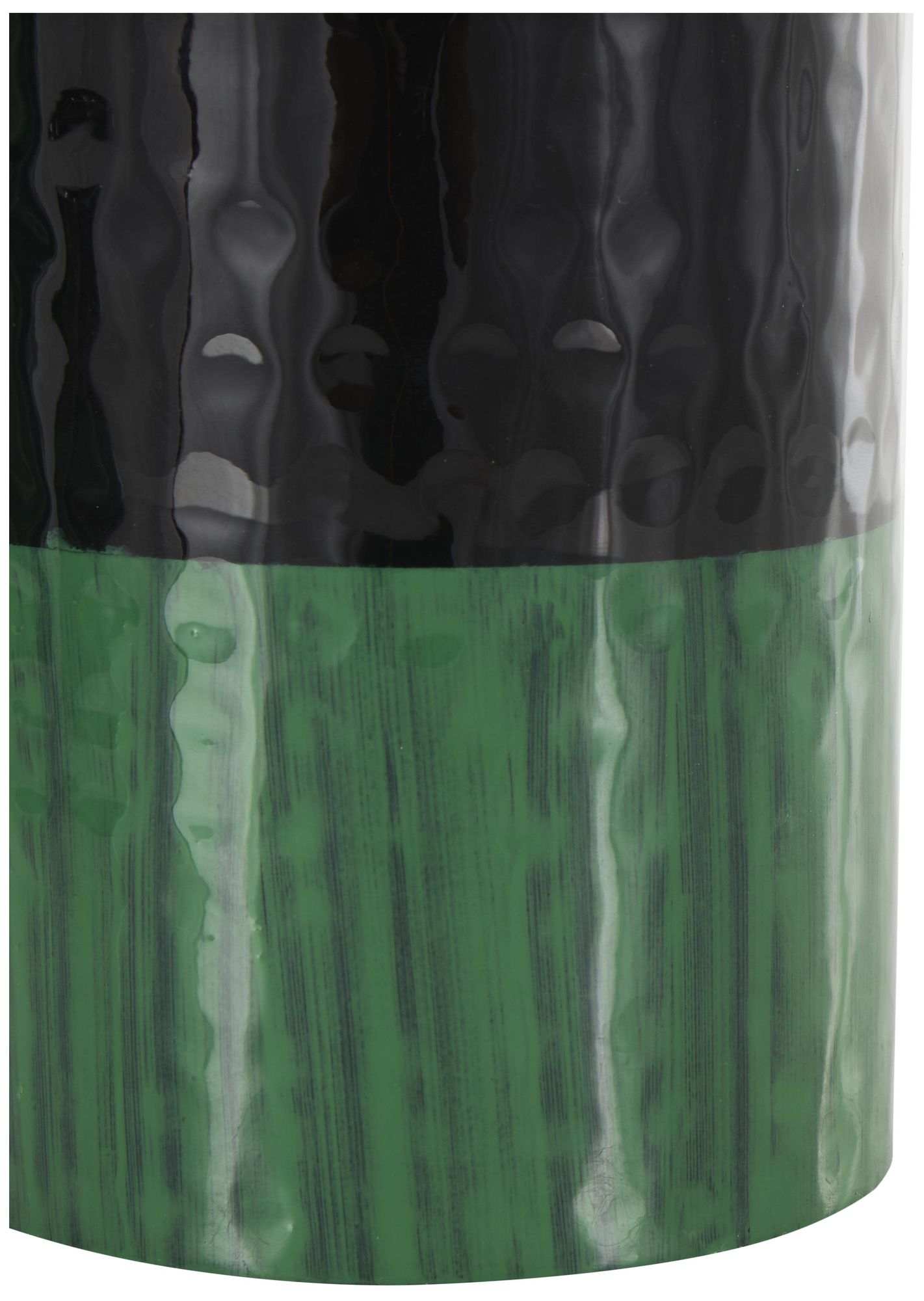 Image 2 Green Metal Modern Candle Holder, S/3 11", 7", 4"H more views