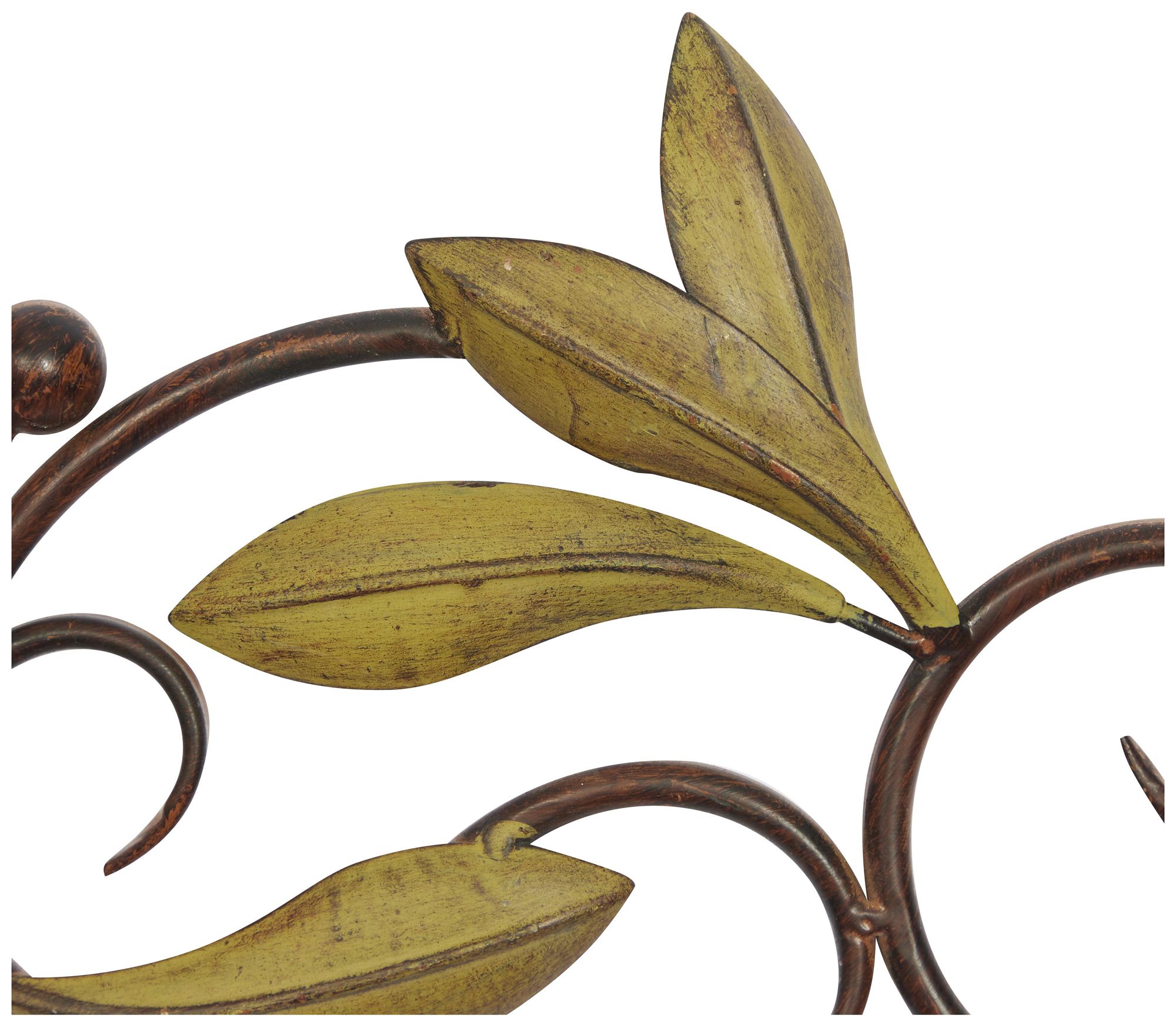 Image 3 Green Metal Traditional Wall Decor, 31" x 1" x 6" more views