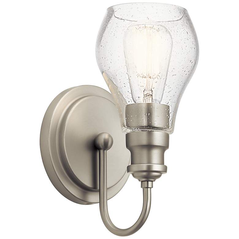 Image 1 Greenbrier Wall Sconce Nickel