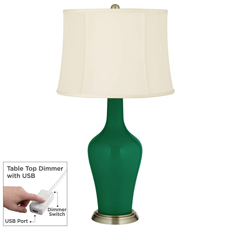 Image 1 Greens Anya Table Lamp with Dimmer