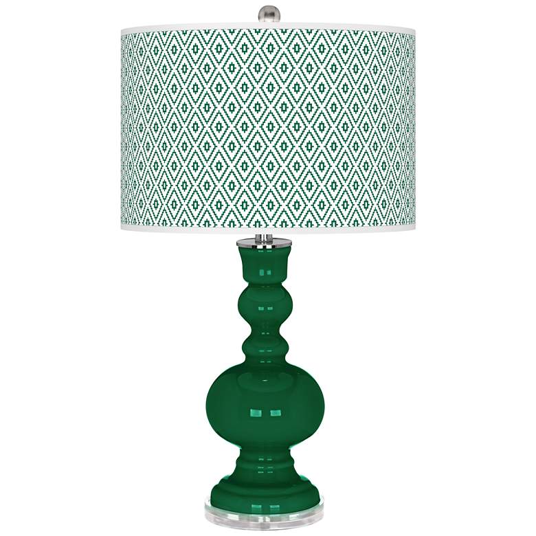 Image 1 Greens Diamonds Apothecary Table Lamp