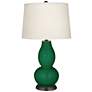 Greens Double Gourd Table Lamp