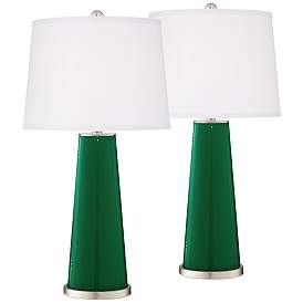 Image2 of Greens Leo Table Lamp Set of 2 with Dimmers