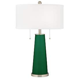 Image2 of Greens Peggy Glass Table Lamp With Dimmer