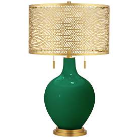 Image1 of Greens Toby Brass Metal Shade Table Lamp