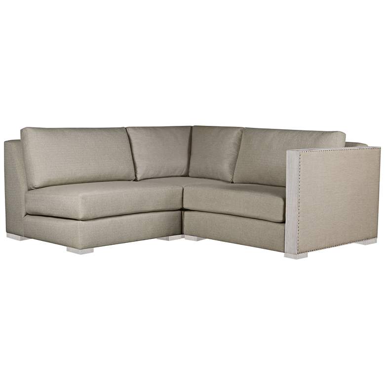 Image 1 Greenwhich Sand Right-Arm L-Shape Mini Modular Sectional