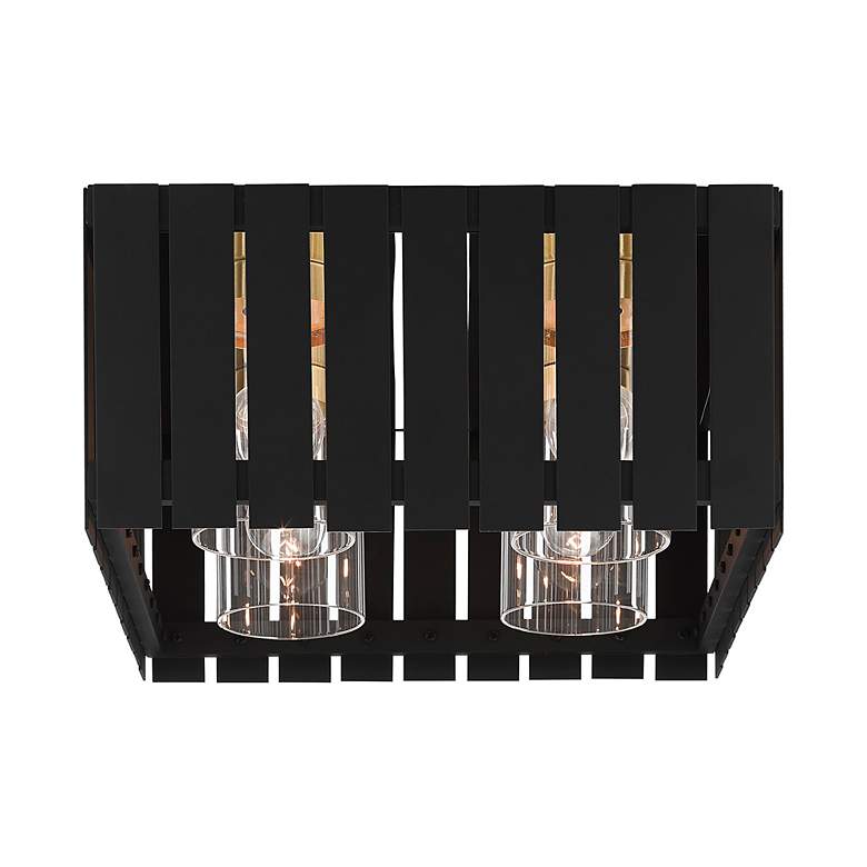 Image 5 Greenwich 4 Light Black Outdoor Ceiling Mount more views
