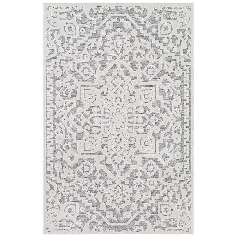 Image 1 Greenwich GWC-2319 5'3"x7'3" Beige Charcoal Outdoor Area
