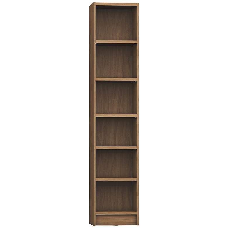 Image 1 Greenwich Venti Maple Cream 6-Shelf Narrow Bookcase