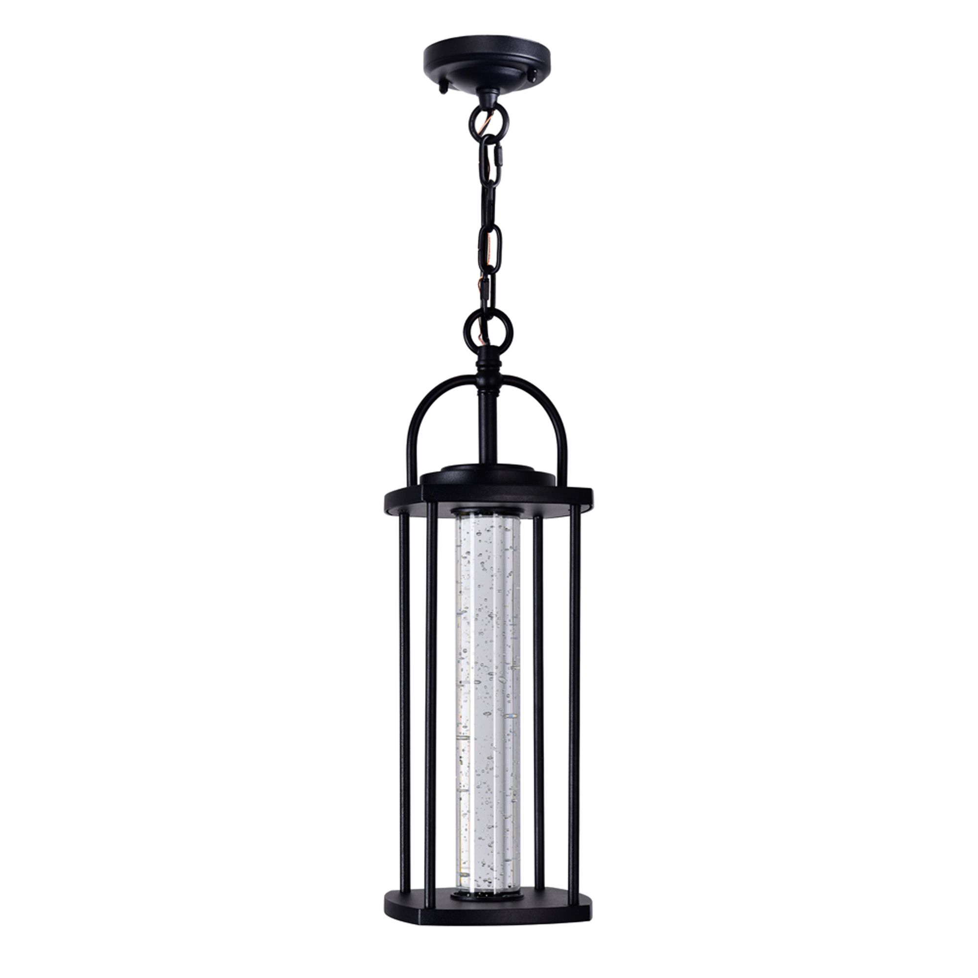 Image 7 Greenwood LED Black Outdoor Pendant more views