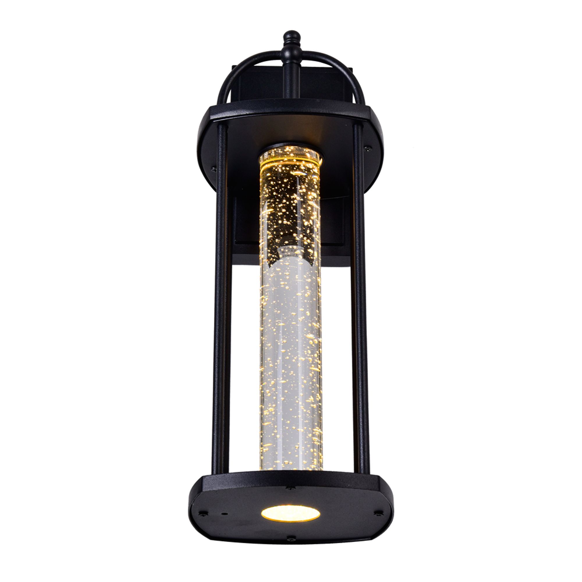 Image 4 Greenwood LED Black Outdoor Wall Lantern more views
