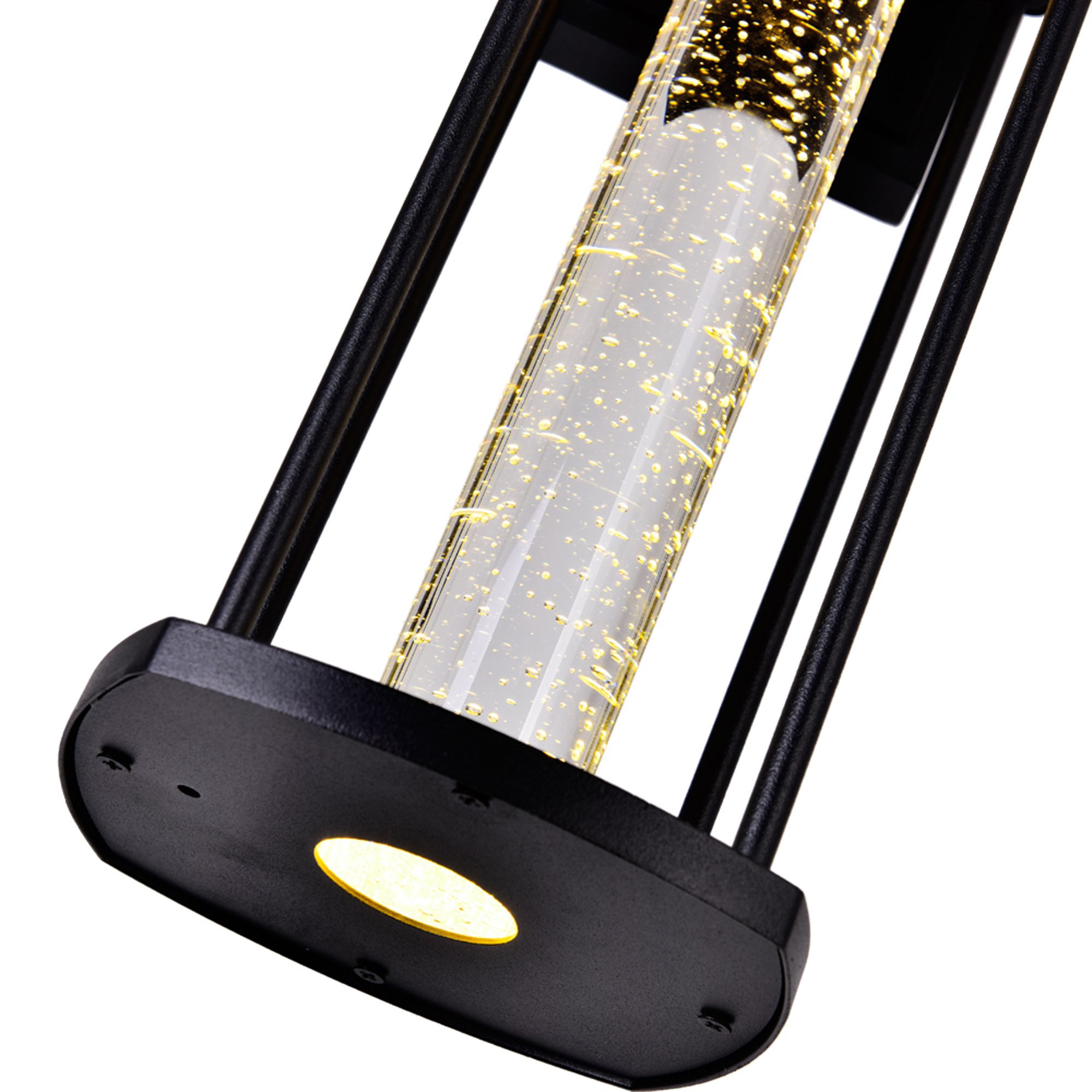 Image 5 Greenwood LED Black Outdoor Wall Lantern more views