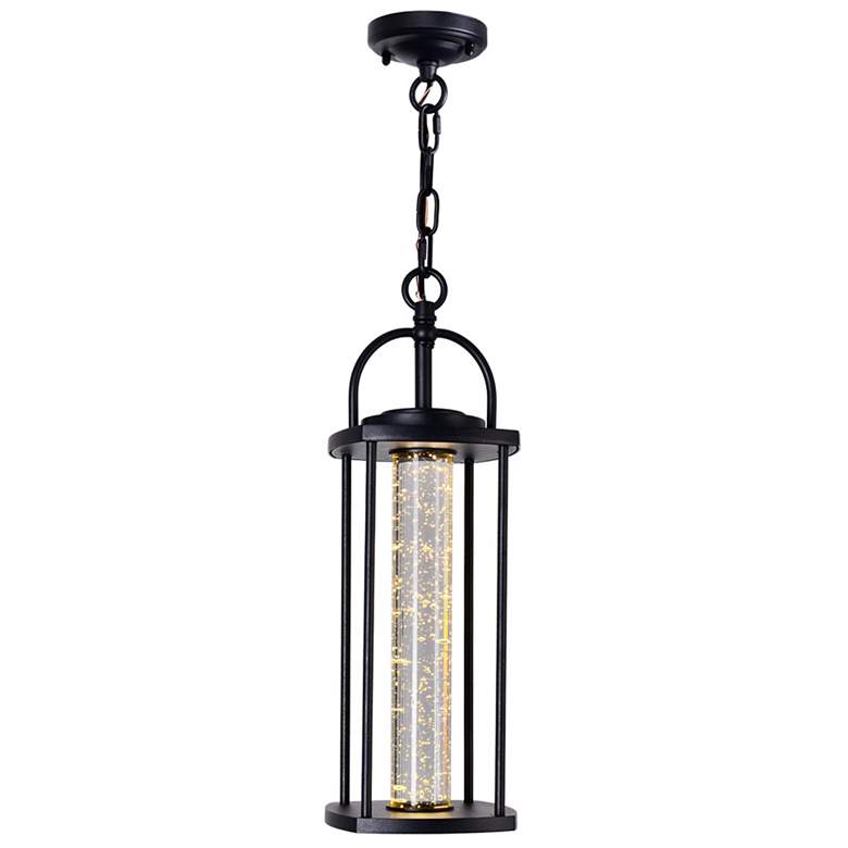 Image 1 Greenwood LED Outdoor Black Pendant