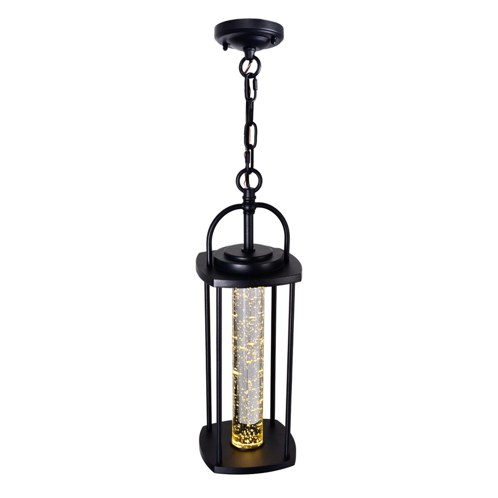 Image 4 Greenwood LED Outdoor Black Pendant more views
