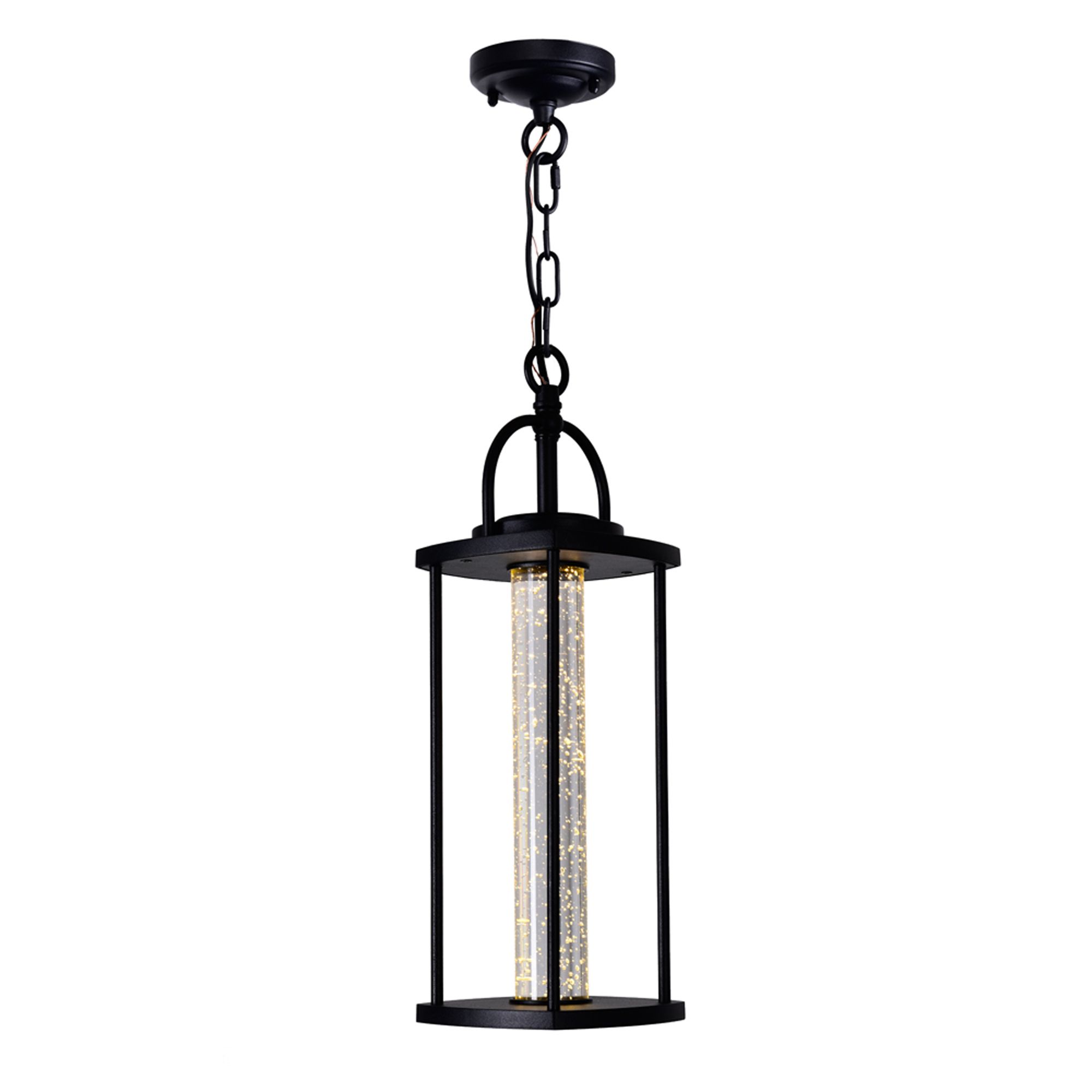 Image 5 Greenwood LED Outdoor Black Pendant more views