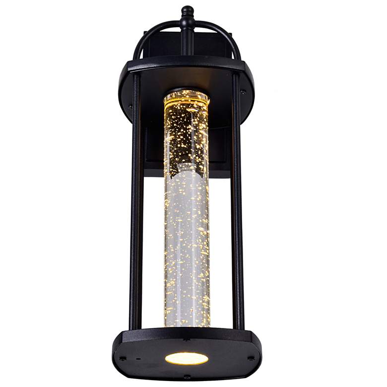 Image 4 Greenwood LED Outdoor Black Wall Lantern more views