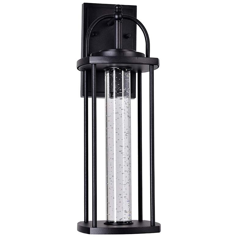 Image 6 Greenwood LED Outdoor Black Wall Lantern more views
