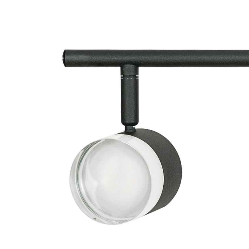 Image 3 Gregor 4-Light Black Steel LED Fixed Rail more views