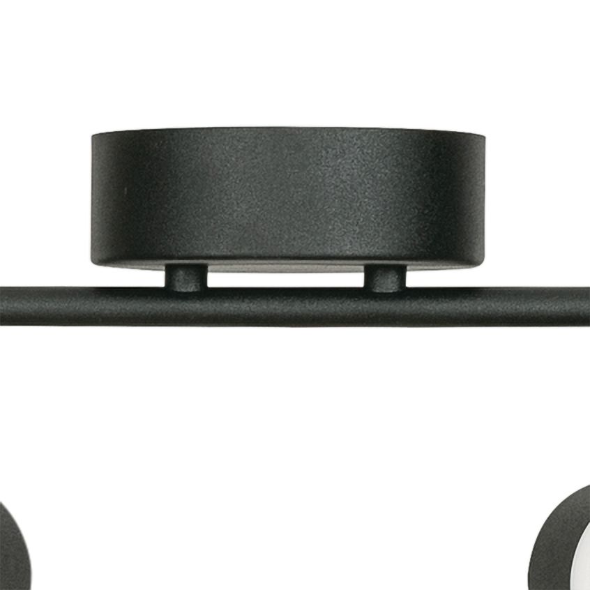 Image 4 Gregor 4-Light Black Steel LED Fixed Rail more views