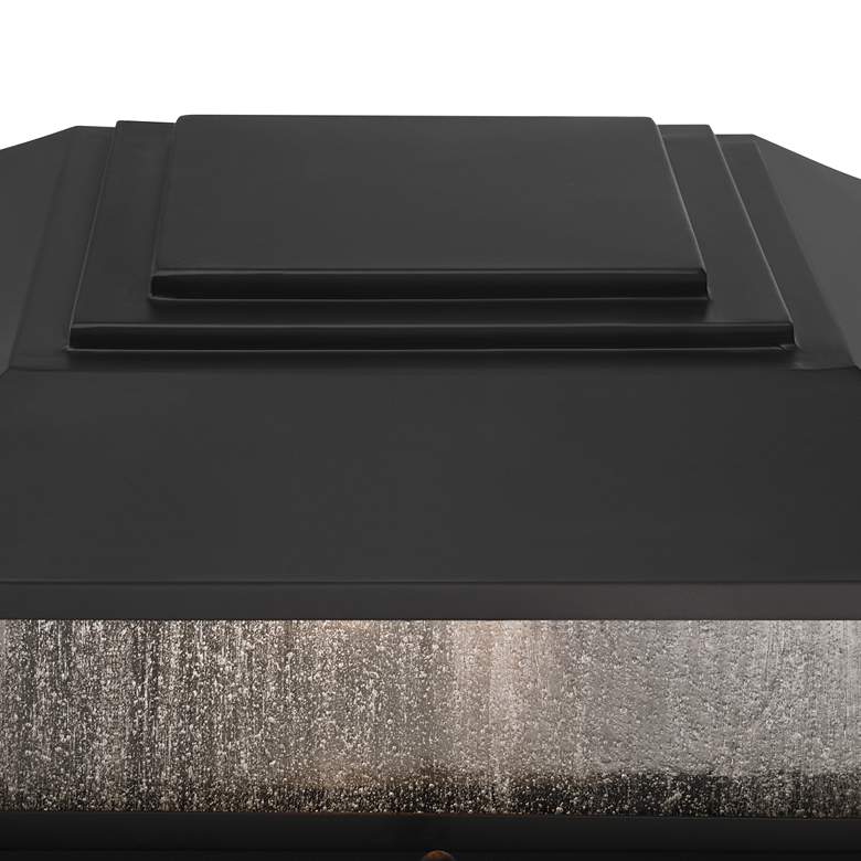 Image 3 Gregor 6" High Black Outdoor Light Set of 2 more views