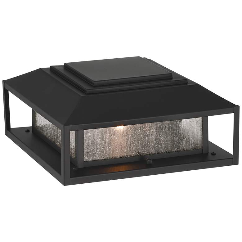 Image 4 Gregor 6" High Black Outdoor Light Set of 2 more views