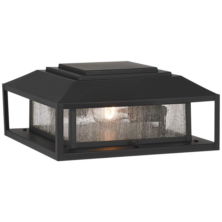 Image 2 Gregor 6" High Black Outdoor Light