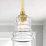 1_Gregory 1 Light Aged Brass Mini Pendant