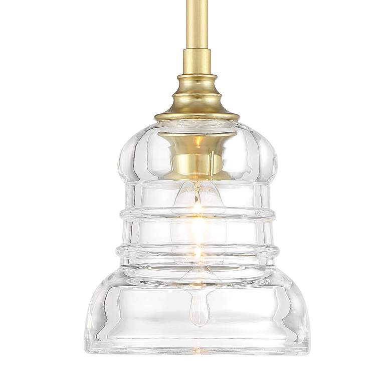 Image 6 Gregory 1 Light Aged Brass Mini Pendant more views