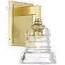 Thumbnail2 of Gregory 1 Light Aged Brass Sconce