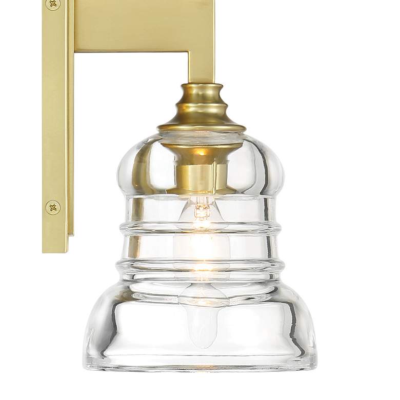 Image 6 Gregory 1 Light Aged Brass Sconce more views
