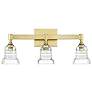 2_Gregory 3 Light Aged Brass Bathroom Vanity more views