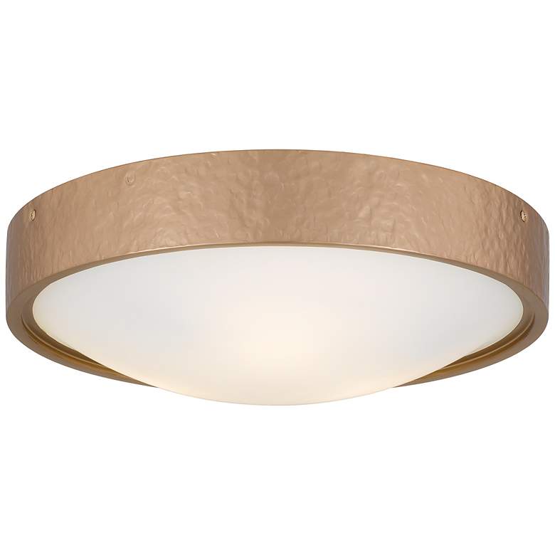 Image 1 Grendelle 3-Light Bronze Gold Flush Mount