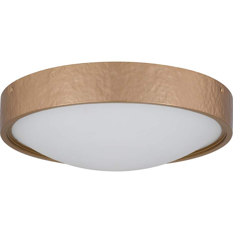 Image 2 Grendelle 3-Light Bronze Gold Flush Mount more views