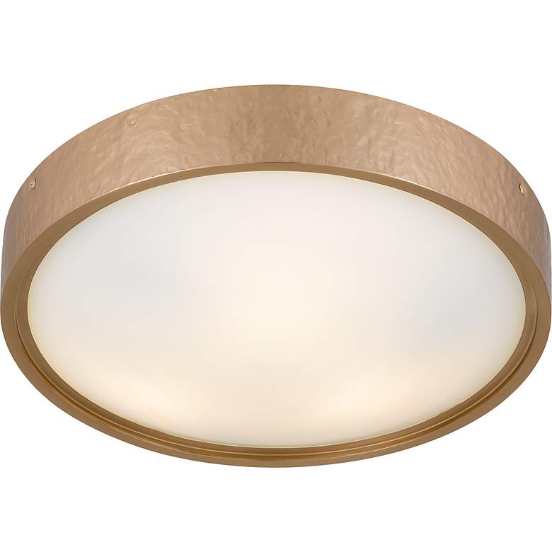 Image 4 Grendelle 3-Light Bronze Gold Flush Mount more views