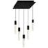 Greta 12" Wide Black LED Mini Pendant