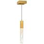 1_Greta 2" Wide Brass LED Mini Pendant