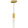 Greta 2" Wide Brass LED Mini Pendant