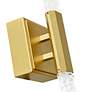 4_Greta 24" High Brass 2-Light LED Wall Sconce more views