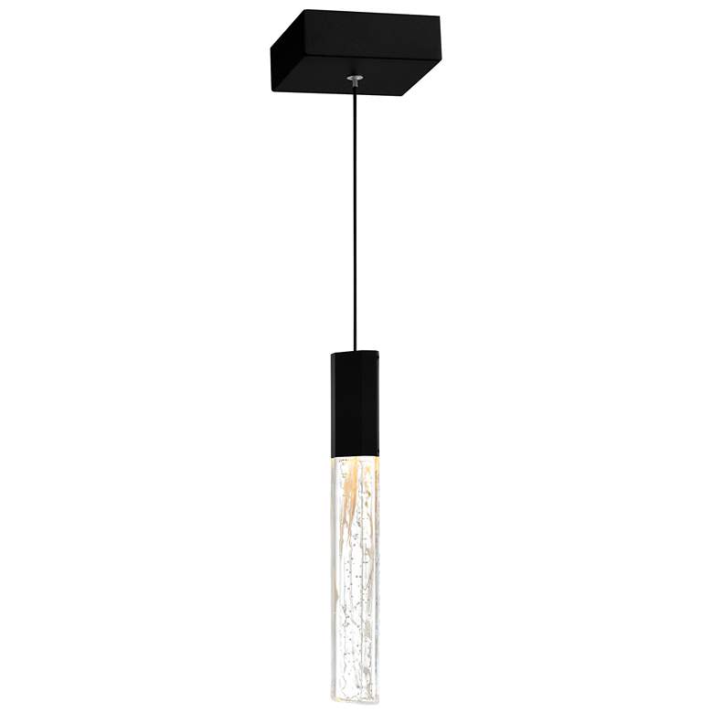Image 1 Greta Integrated LED Black Mini Pendant